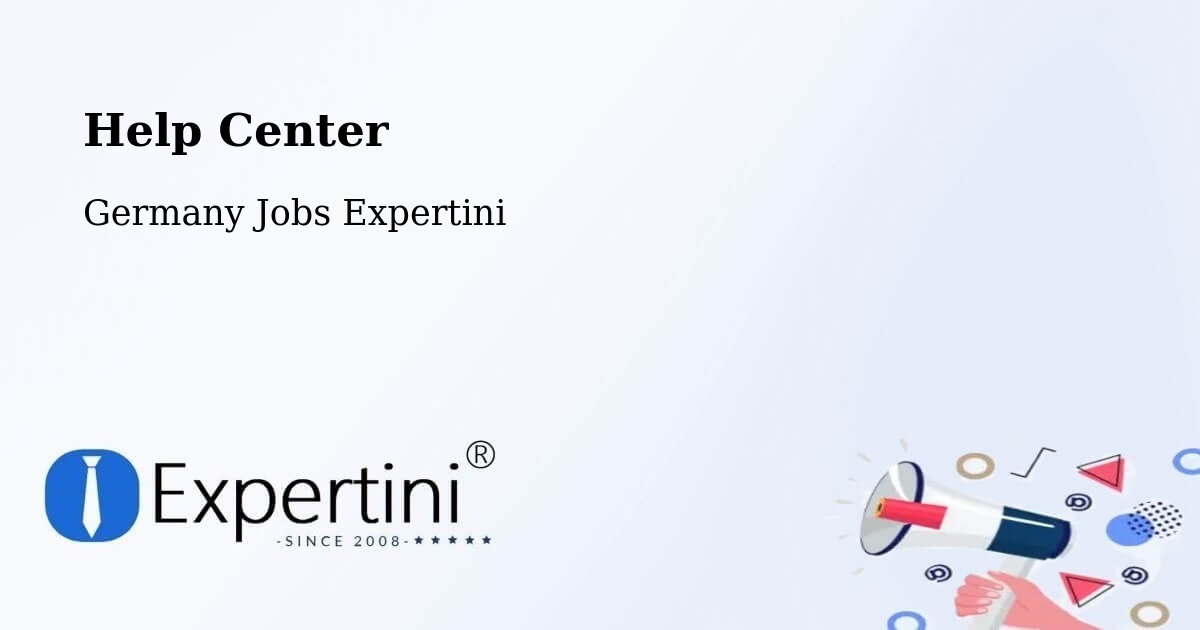 Help Center – Eschwege - Germany Jobs Expertini