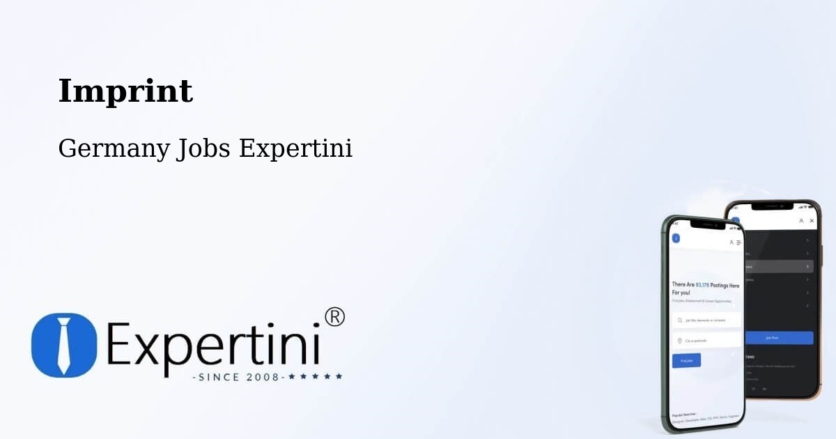 Imprint – Eschwege - Germany Jobs Expertini